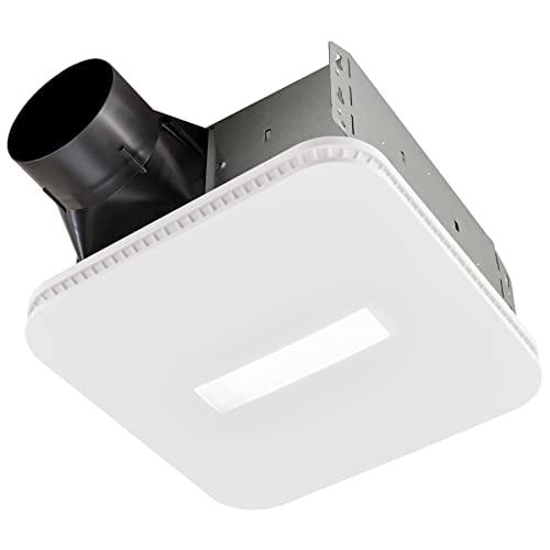 110 CFM Bathroom Exhaust Fan with CCT LED Light CleanCover? Grille, ENERGY STAR