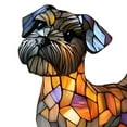 thumbnail image 6 of HBASD Miniature Schnauzer Lamp Stained Lamp, Dogs Tabletop Lights Dog Night Lights, 5.9" Resin Desktop Lamp for Home Office Living Room (Miniature Schnauzer), 6 of 10