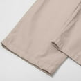 thumbnail image 7 of IDALL Linen Pants Women Petite Pants Cotton Linen Straight Leg Pants For Women Boho Summer Casual Loose Plus Size High Waist Trousers Beach Outfits Baleaf Pants Women Summer Pants Beige L, 7 of 7
