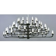thumbnail image 4 of ET2 Lighting - Candela 5 Tier Chandelier 60 Light Metal/Acrylic-44.5 Inches wide, 4 of 5
