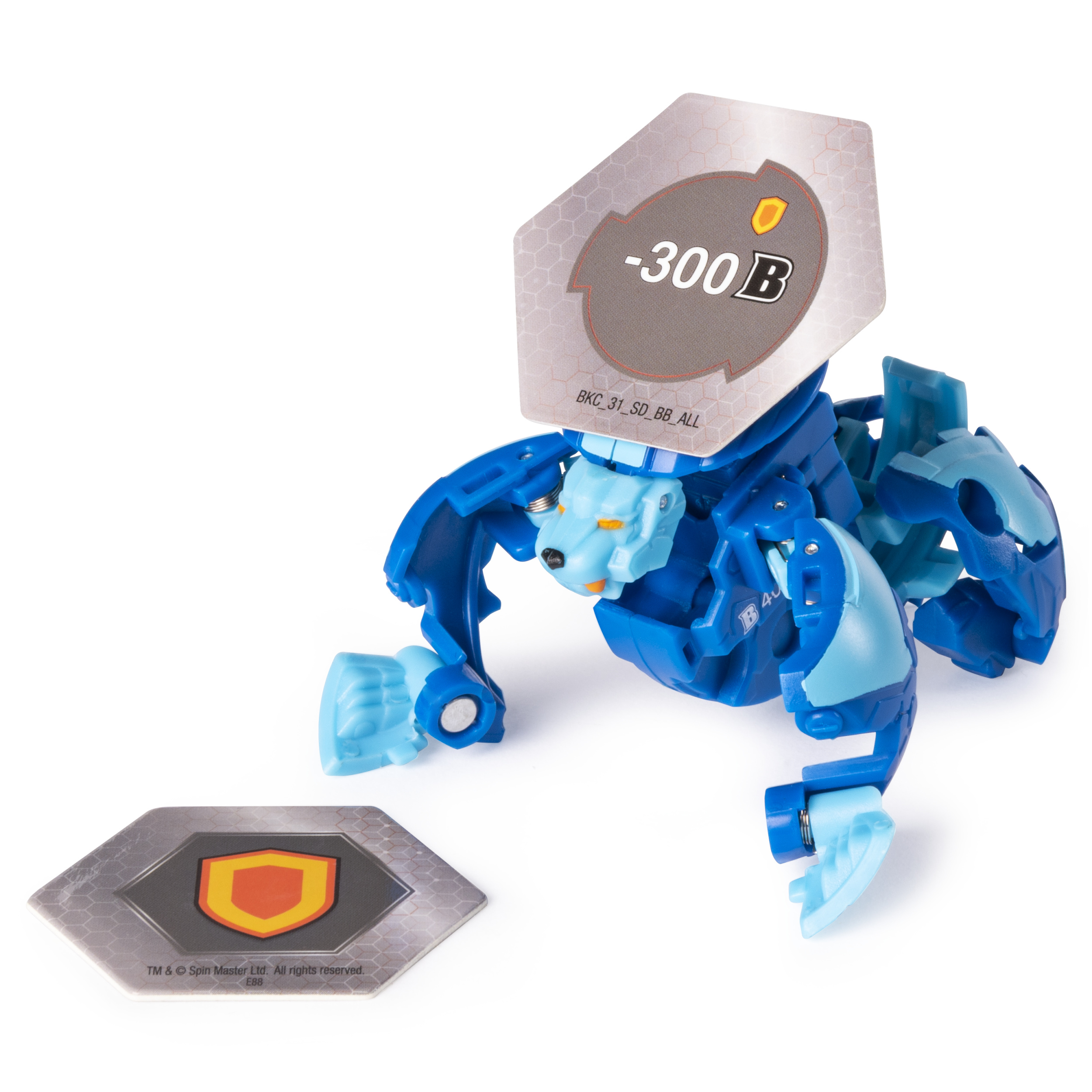 Bakugan Ultra, Hydorous, 3-inch Collectible Action Figure and Trading Card, for Ages 6 and up - image 4 of 5