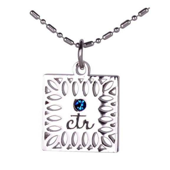 CTR - Necklace - Birthstone - September - Sapphire