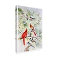 thumbnail image 2 of Eileen Herb-Witte 'Cardinals and Chickadees' Canvas Art, 2 of 3
