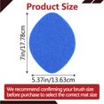 thumbnail image 3 of 10Pcs Shower Scrubber Refill Pads Compatible with Tub & Tile Scrubber, Durable Blue Non-Scratch Replacement Pads for Bathroom & Toilet Wall Floor Cleaning, 3 of 12