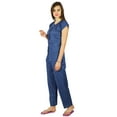 thumbnail image 2 of Bimba Cotton Night Wear Pajama Set Short Sleeve Shirt with Pyjamas Night Suit, 2 of 6