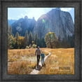 thumbnail image 3 of 16x16 Black Rustic Wide Barnwood Picture Frame - UV Acrylic, Foam Board Backing, Hanging Hardware, 3 of 8