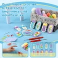 thumbnail image 4 of 2 Sets Hairpin Crochet Kits DIY Knitting Crocheting for Beginners Kid Adults Handmade Wool Yarn Thread Sewing Tools, 4 of 6