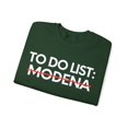 thumbnail image 3 of Inspiring Vacations To Do List Modena City Travel T Gildan 18000 Sweatshirt, 3 of 4