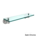 thumbnail image 3 of Astor Place Vanity Glass Shelf  with Beveled Edges - Polished Chrome / 16 Inch, 3 of 5