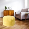 thumbnail image 3 of Funda de puf sin relleno Macarena Bohemia Amarillo, 3 of 8