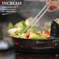 thumbnail image 4 of ULTNICE 1 Pair Cooking Chopsticks for Noodle Cooking Non-Slip Silver Reusable, 4 of 8