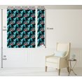 thumbnail image 5 of Ambesonne Nature Abstract Peel & Stick Wallpaper for Home, Psychedelic Jungle, 13"x72", Sea Blue Burgundy Black, 5 of 5