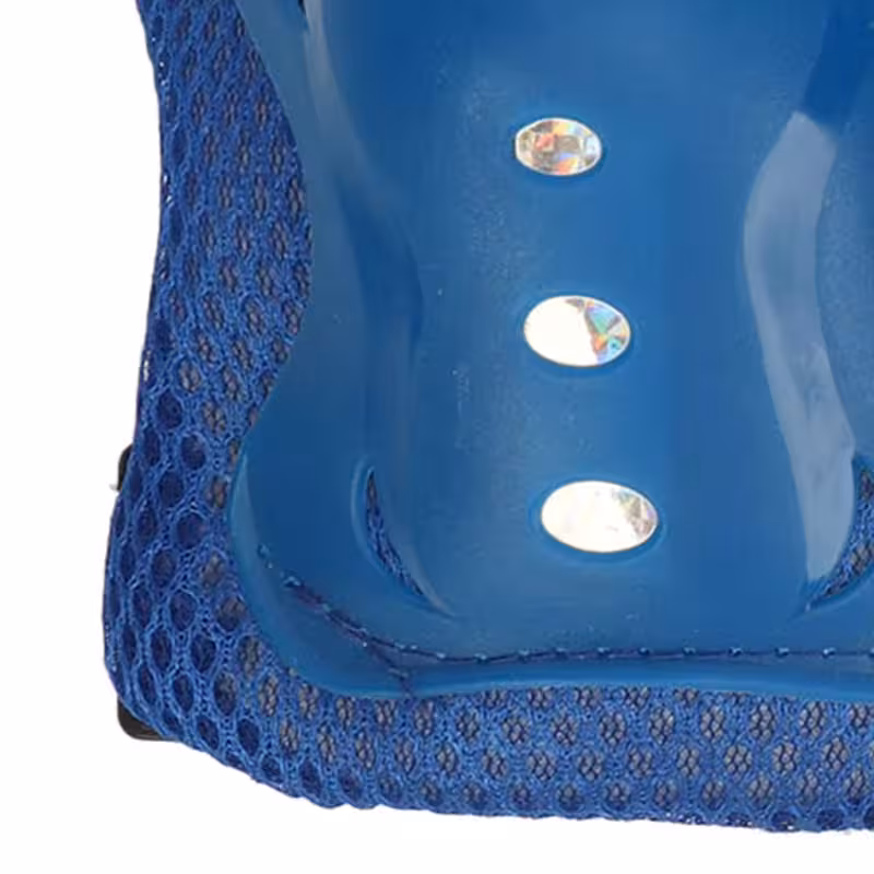 thumbnail image 4 of Juego de casco de bicicleta para niños, equipo de protección deportiva, rodilleras ajustables, coderas, almohadillas para muñeca, equipo de protección de ciclismo para niños, adecuado para 5 a 14 años, 4 of 8
