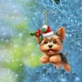 thumbnail image 7 of Dongrere 1pcs Acrylic Christmas Ornaments - Dog Tree Decor for Christmas Tree & Car Interior Decoration, Holiday Gift Idea, 7 of 7