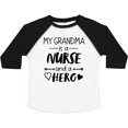 thumbnail image 3 of Inktastic My Grandma is a Nurse and a Hero Boys or Girls Toddler T-Shirt, 3 of 5