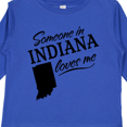 thumbnail image 4 of Inktastic Someone in Indiana Loves Me Boys or Girls Long Sleeve Toddler T-Shirt, 4 of 5