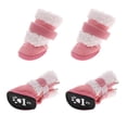 thumbnail image 2 of 4 Pieza Antideslizante Accesorios de Perro Gato Yinane Puppy Pet Dog Cat Zapatos, 2 of 8