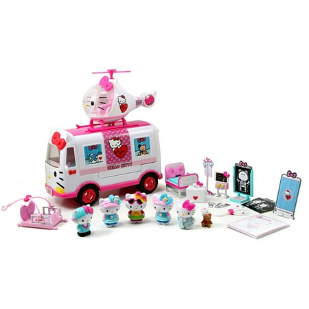 Jada Toys Hello Kitty Rescue Set (Best Hello Kitty Toys)