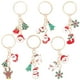 thumbnail image 1 of 6 llaveros navideños, llaveros de Papá Noel y llaveros de muñeco de nieve., 1 of 7