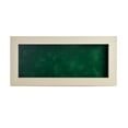 thumbnail image 3 of 13x34 White Washed Shadowbox Frame - Interior Size 13x34 with 3/4" Usable Depth - Forest Green Acid-Free Suede Backing, 3 of 6
