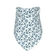 thumbnail image 3 of Xecao Nautical Theme Anchors for Pet Bandana - A Stylish Triangle Accessory for Small to Large Dogs, Puppies, and Cats, 3 of 5