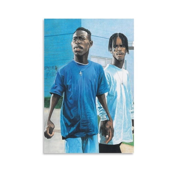 Movie Poster Menace 2 Society Picture Print Wall Art Poster Painting Canvas Posters Artworks Gift Room Aesthetic 16x24inch(40x60cm)