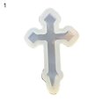 thumbnail image 1 of Silicone Cross Mold for DIY Jewelry Ornament Mould Handmade Decor Craft Tool, 1 of 9