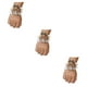 thumbnail image 5 of Bearachild Tela hermosa dama de honor nupcial muñeca flor única y hecha a mano cómoda rosa muñeca ramillete N21 caqui Type1 NO1, 5 of 6