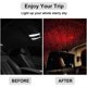 thumbnail image 5 of Luz nocturna con proyector de estrellas, para techo de habitación, coche, boda, celebración y decoración de fiesta, 5 of 5