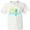 AA-White, variant on Inktastic Happy Easter with Cross in Teal Plaid Youth T-Shirt
