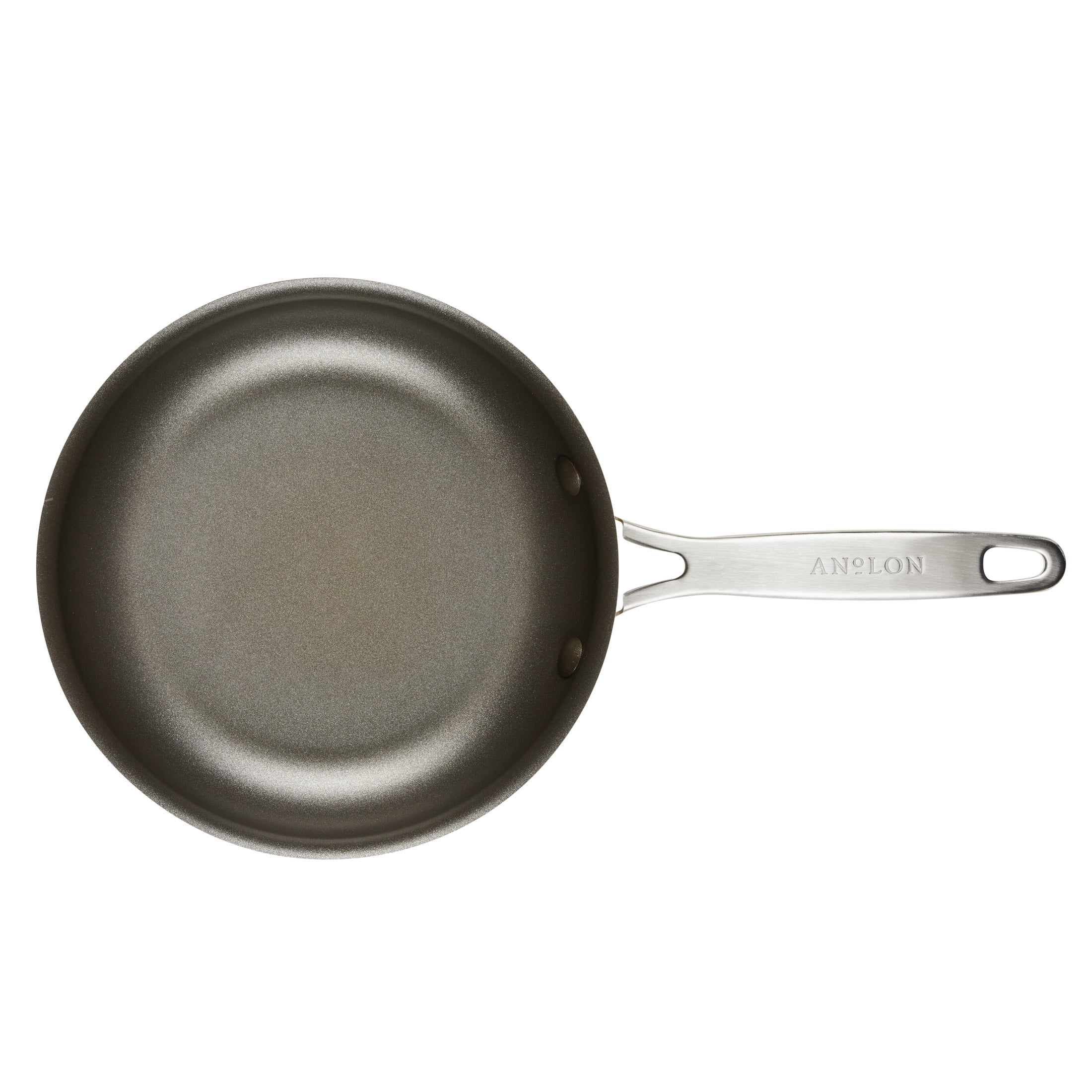 Anolon Achieve 12 Nonstick Hard Anodized Frying Pan Cream : Target