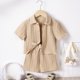 thumbnail image 1 of MKLEKYY conjunto de 2 Piezas de Ropa para Bebés y Niños Pequeños, Camisa Acanalada con Botones y Pantalones Cortos con Bolsillo, 12 Meses, 6T, Sin Camiseta, 1 of 4