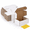 White-9" x 6" x 4"-30, variant on 11" x 8" x 2" White Corrugated Cardboard Shipping Boxes, Set of 30