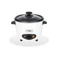 thumbnail image 1 of Miazi 16-Cups Automatic Electric Rice Cooker (RC-150) – White/Black, 1 of 1