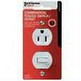 thumbnail image 2 of Pass & Seymour 691WCCC5 Combination Toggle Switch & Outlet, 15A, White, 2 of 2