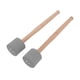 thumbnail image 2 of 2 UNIDS Mazo de Tambor de Espuma de Bajo Mango de Roble Cabeza de Espuma EVA Antideslizante Accesorios para Instrumentos de Percusión, 2 of 8