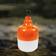 thumbnail image 1 of Bombilla LED de Emergencia Perfecl Linterna de Camping Inalámbrica Naranja 100W, 1 of 8