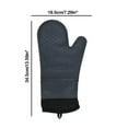 thumbnail image 3 of HengDidi High Temperature Resistant Silicone Oven Mitts for Baking, Cooking, Microwave, Soft Comfortable Heat Insulation Gloves, Easy to Clean Kitchen Safety Tool, 3 of 7