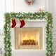thumbnail image 1 of Christmas Pines Needles Rattan Atmospheres Arrangements Money Leaves Red Fruit Pines Cypresses Encryption Green Christmas Decoration, 1 of 5