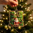 thumbnail image 4 of BSJJY Acrylic Letter H Christmas Ornament, Personalized Name Initial Tree Pendant, 3.15x2.36in, Festive Home Decor for Holiday Dinner, 4 of 6