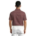 thumbnail image 3 of Ben Hogan Men's & Big Men's Performance Texture Stripe Short Sleeve Golf Polo Shirt, Sizes S-5XL, 3 of 7