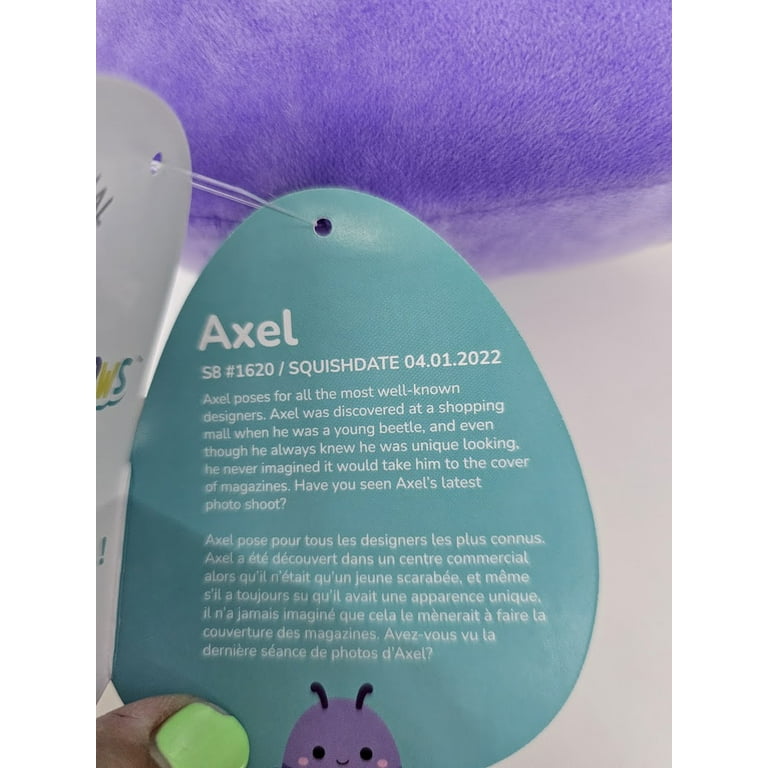 Squishmallows Official Kellytoys Plush 8 Inch Axel the