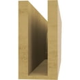 thumbnail image 4 of Ekena Millwork 4"W x 8"H x 24"L Mediterranean Woodgrain TimberThane Rafter Tail, Primed Tan, 4 of 6
