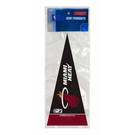 Miami Heat Mini Pennants - 8 Piece Set