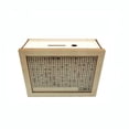 thumbnail image 3 of Wooden Money Box with Counter | Portable Cash Storage Case for Savings | Large Capacity Money Saving Box for Adults, 3 of 4