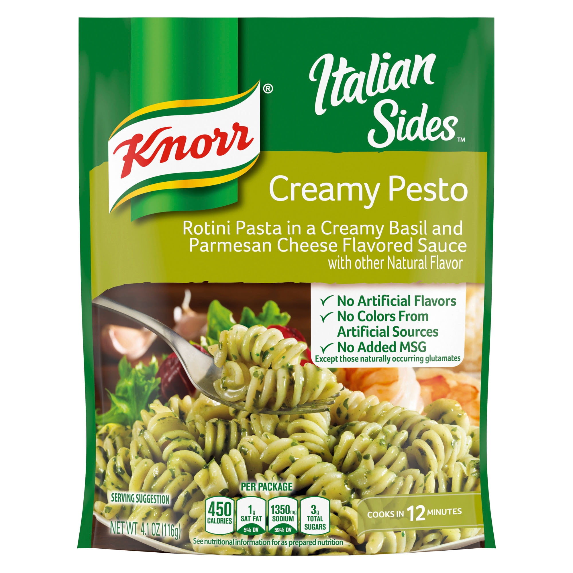Knorr Creamy Pesto Pasta
