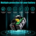 thumbnail image 5 of 2PACK Battery and Charger Replacement for Makita 18V Battery Lithium-ion BL1860B BL1850B BL1840B BL1830B BL1815 Dual Charger, 5 of 8