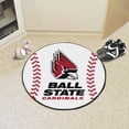 thumbnail image 2 of Ball State Baseball Mat 27" diameter, 2 of 2
