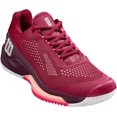 thumbnail image 4 of Women's Rush Pro 4.0 Tennis Shoes Beet Red and White, 4 of 6