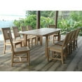 thumbnail image 3 of Teak Bahama Rialto 11-Pieces Rectangular Dining Set, 3 of 4